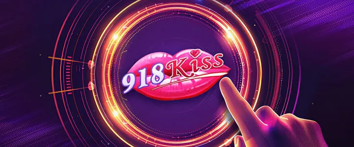 918kiss lip logo banner online casino 