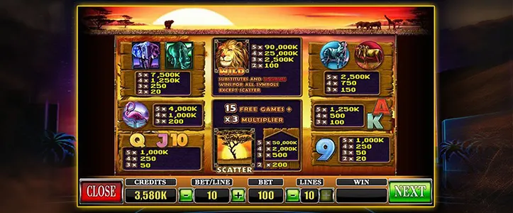 Safari heat Bonus Tips with Free Spins