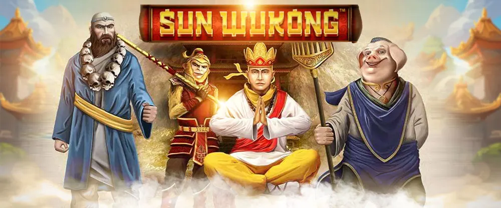 sun wukong banner for kiss918 games content 